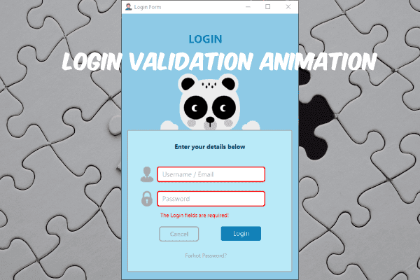 Creating an Animated JavaFX Field Validation Alert