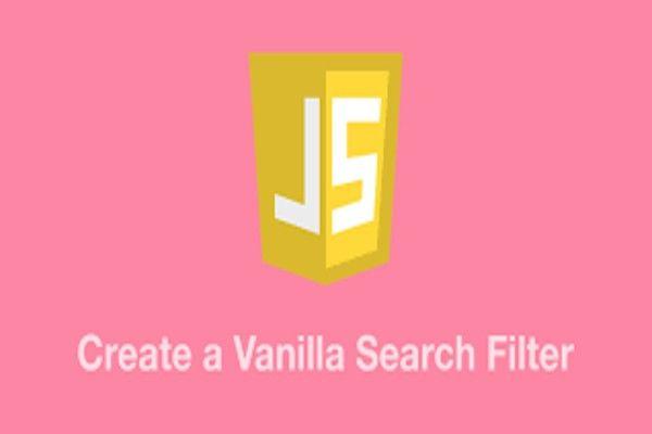 In-Page Filtered Search with Vanilla JavaScript