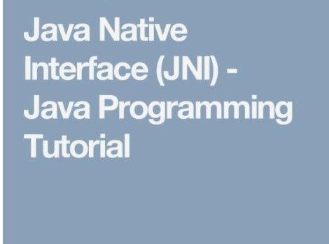 Java Native Interface