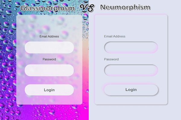 Implementing Neumorphism and Glassmorphism UI Designs