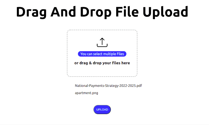 How to Implement Drag and Drop File Upload in Next.js