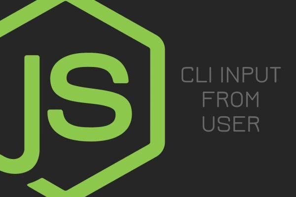 Node.js CLI Input