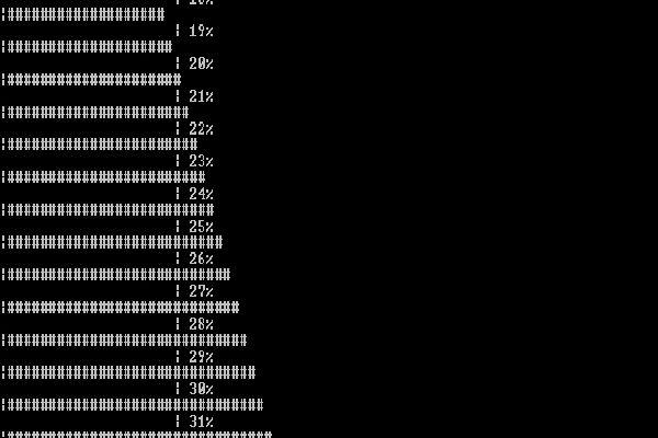 Terminal Progress Bar in Python